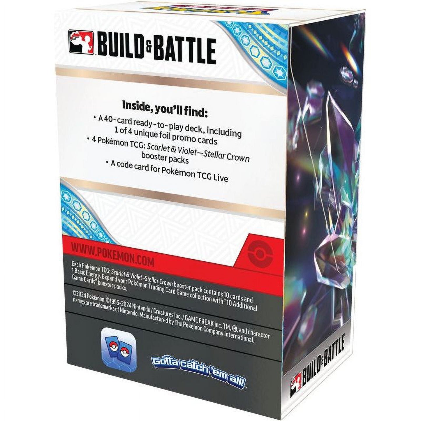 Pokemon TCG: Scarlet & Violet Stellar Crown Build & Battle Box (Ingles)