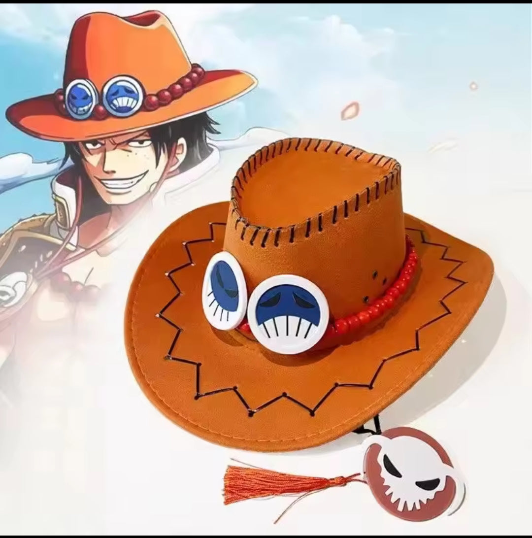 One Piece Sombrero de Portgas D. Ace