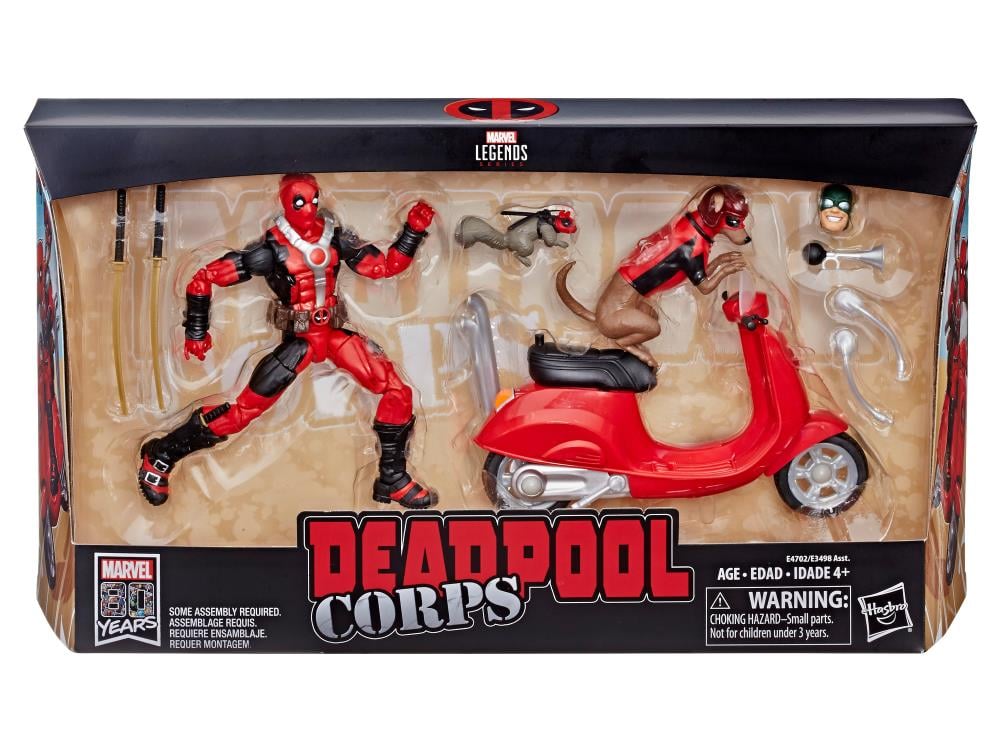 Marvel Comics 80th Anniversary Ultimate Marvel Legends Deadpool Corps
