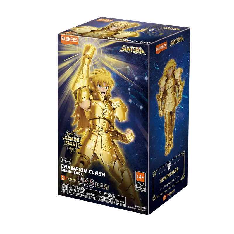 Saint Seiya Champion Class 13 Gemini Saga | Blokees