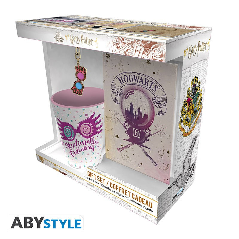 HARRY POTTER - Pack Taza + Llavero + Libreta "Luna"