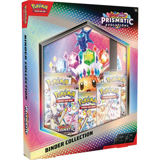 Pokemon TCG Scarlet & Viole Prismatic Evolutions Binder Collection (Ingles)