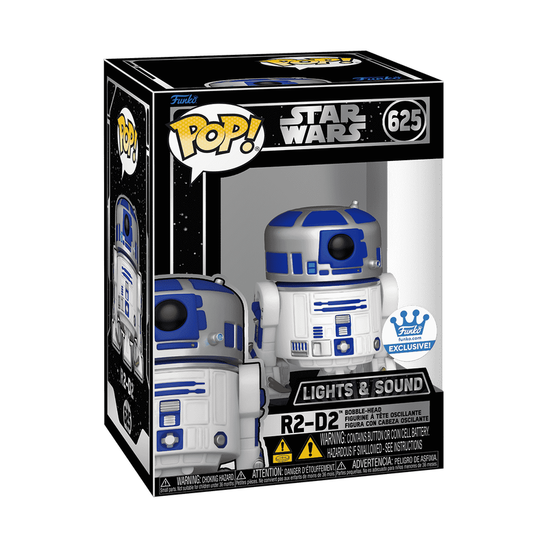 POP! LIGHTS AND SOUNDS R2-D2 EXCLUSIVO