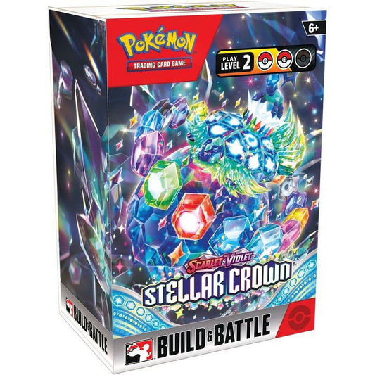Pokemon TCG: Scarlet & Violet Stellar Crown Build & Battle Box (Ingles)