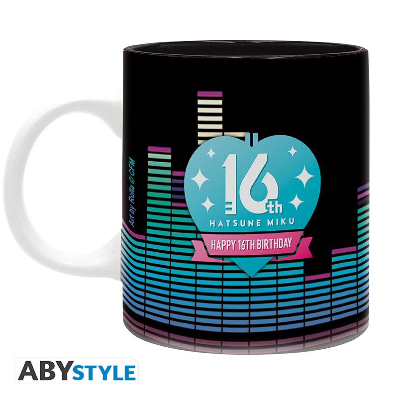 HATSUNE MIKU - Mug - 320 ml - Happy 16th Birthday