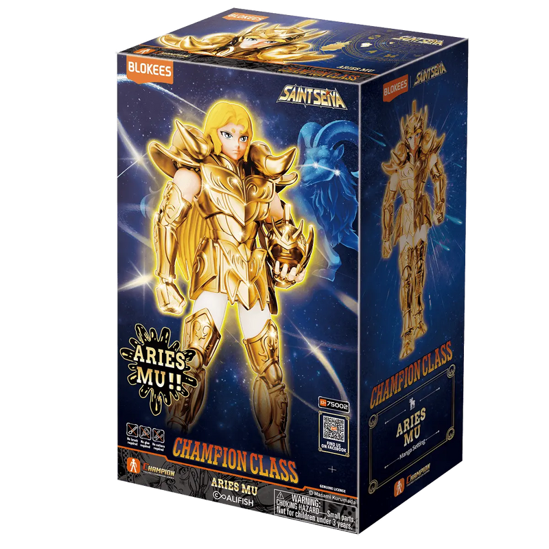 Saint Seiya Champion Class Aries Mu 01