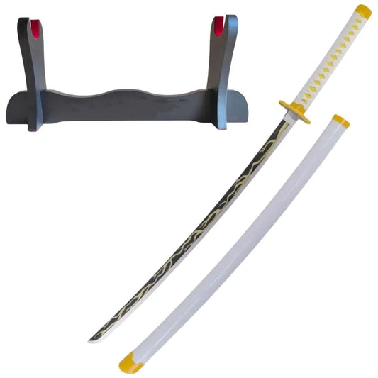 Demon Slayer: Kimetsu No Yaiba - Katana Acero Zenitsu 1/1 + Base