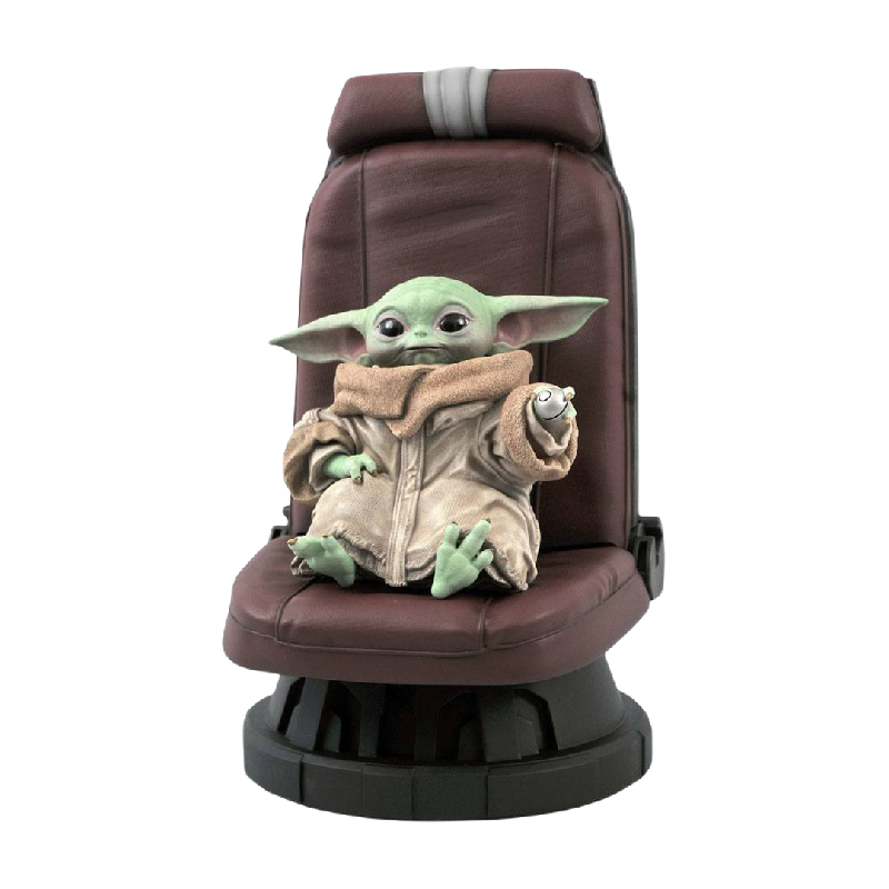Star Wars: The Mandalorian - The Child in Chair Milestones Statue